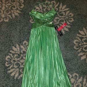 Green prom dress